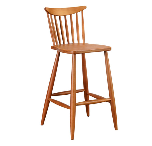 MAYA WOODEN BAR CHAIR