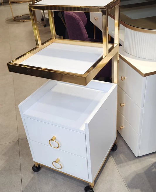 WHEELED NIGHTSTAND